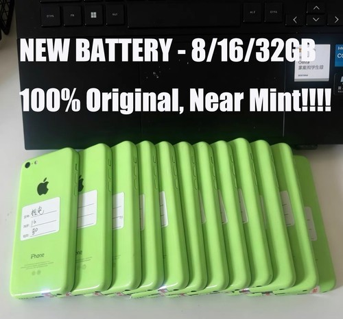 Apple original iphone green - iphone,